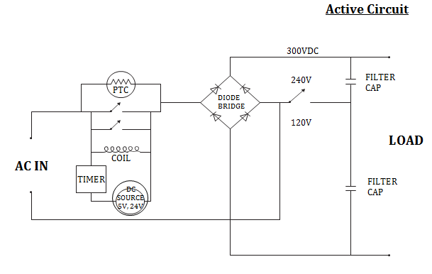 PTC-based limiting circuit