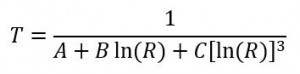 Steinhart and Hart Equation 1