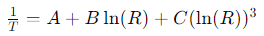 Steinhart-Hart Equation
